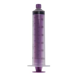 SYRINGE, FLAT TOP ENFIT TRANSITION ADPT 60ML (30/CS)